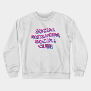 Social Distancing Social Club Trippy Crewneck Sweatshirt